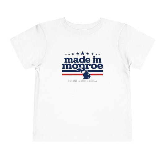 Made in Monroe Vintage Hometown Graphic T-Shirt- TODDLER