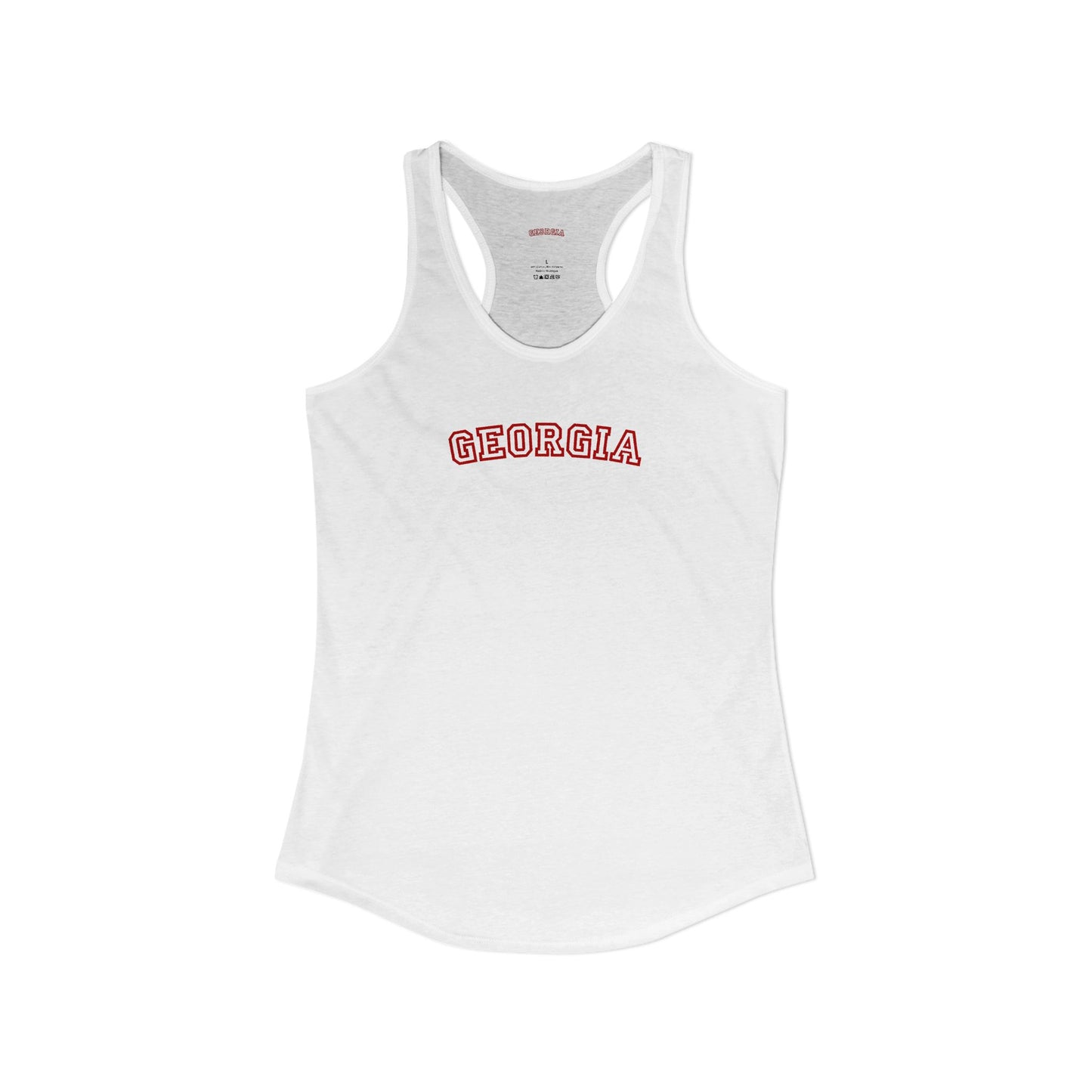 Georgia Varsity Graphic Tank | Retro Georgia Shirt | Southern Aesthetic Tee | Trendy College Style Shirt