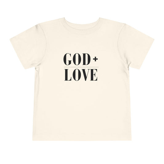 God + Love Statement Tee – Toddler