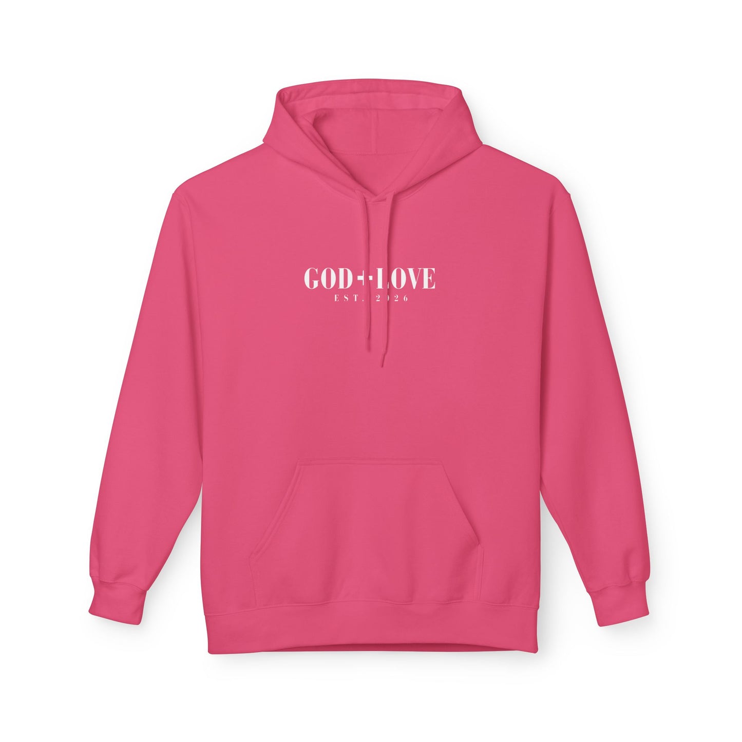 God + Love Soft Statement Faith Hoodie