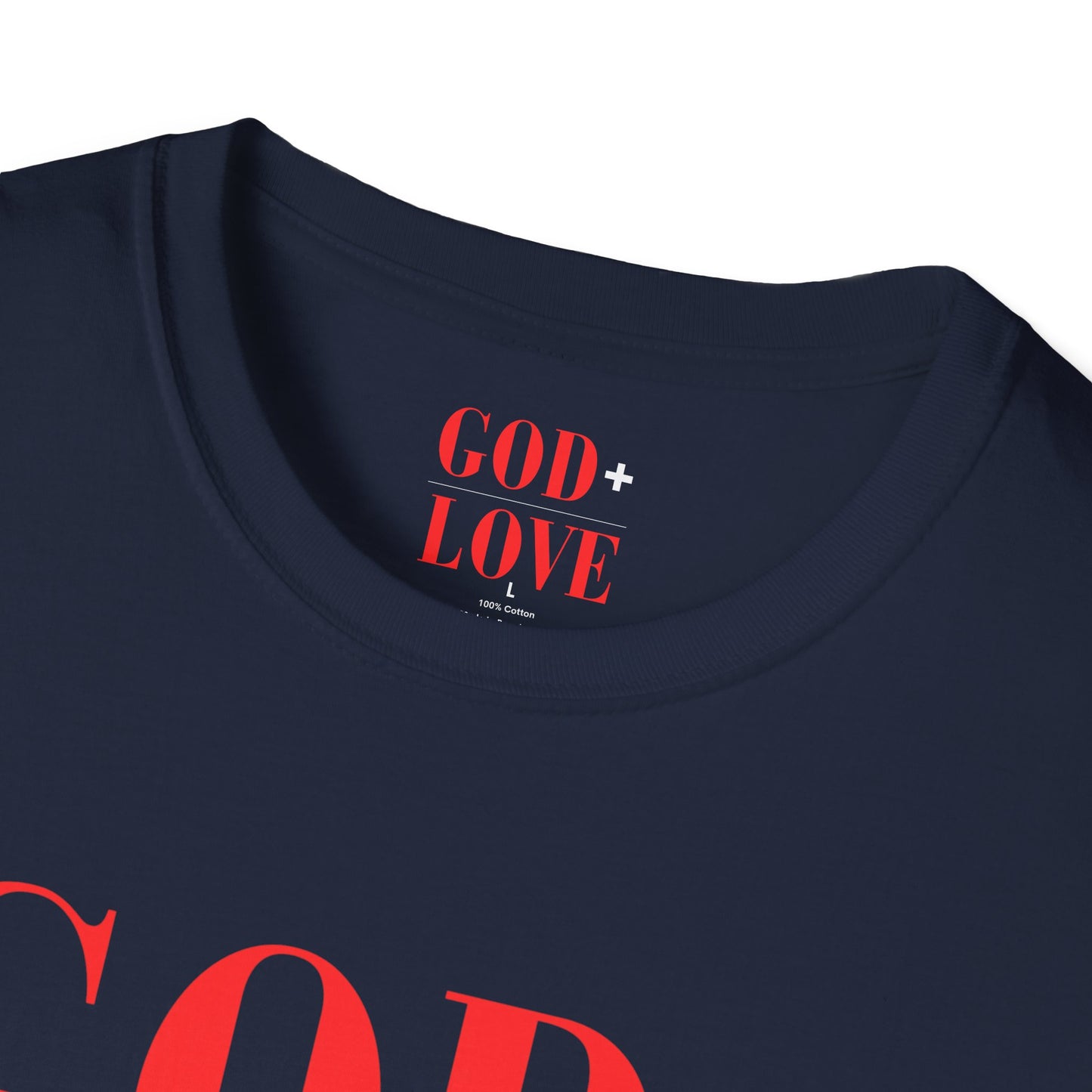 USA God Bless Love Statement Tee – ADULT