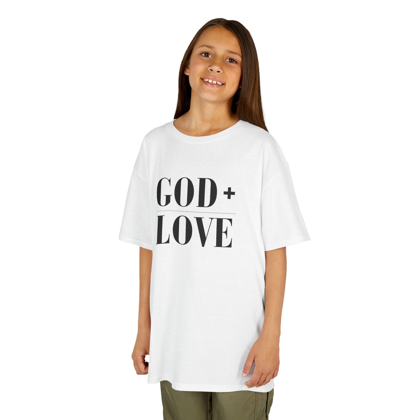 God + Love Statement Tee – Youth