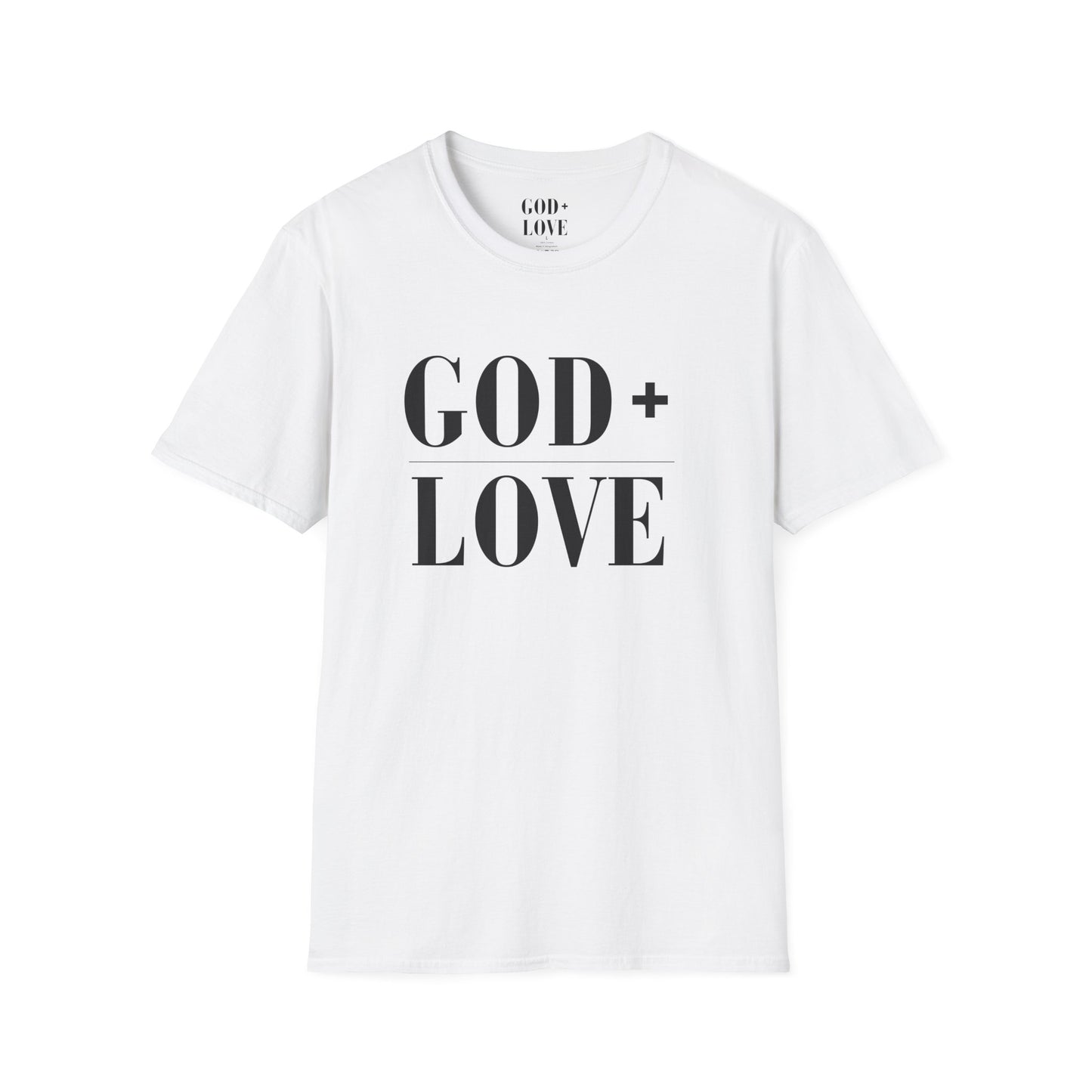 God + Love Statement T-Shirt - Adult