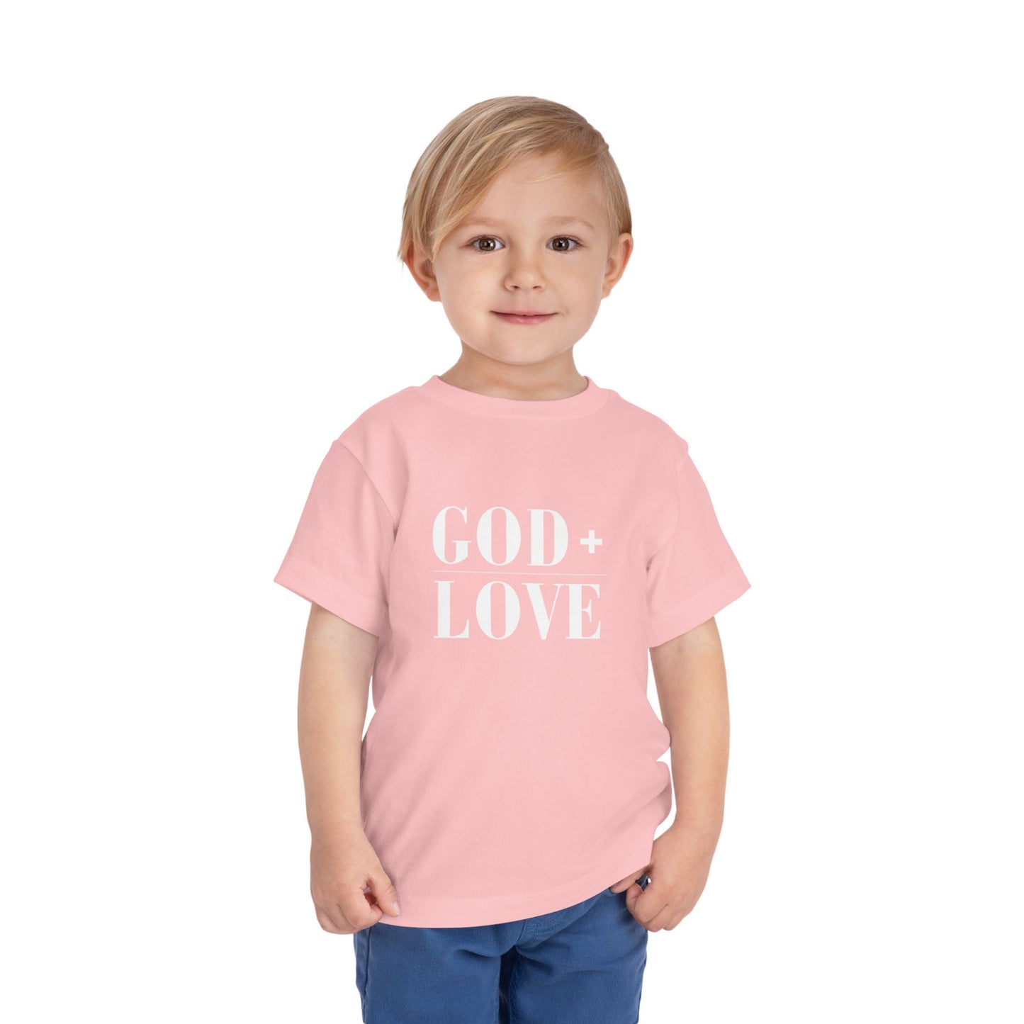 God + Love Statement Tee – Toddler