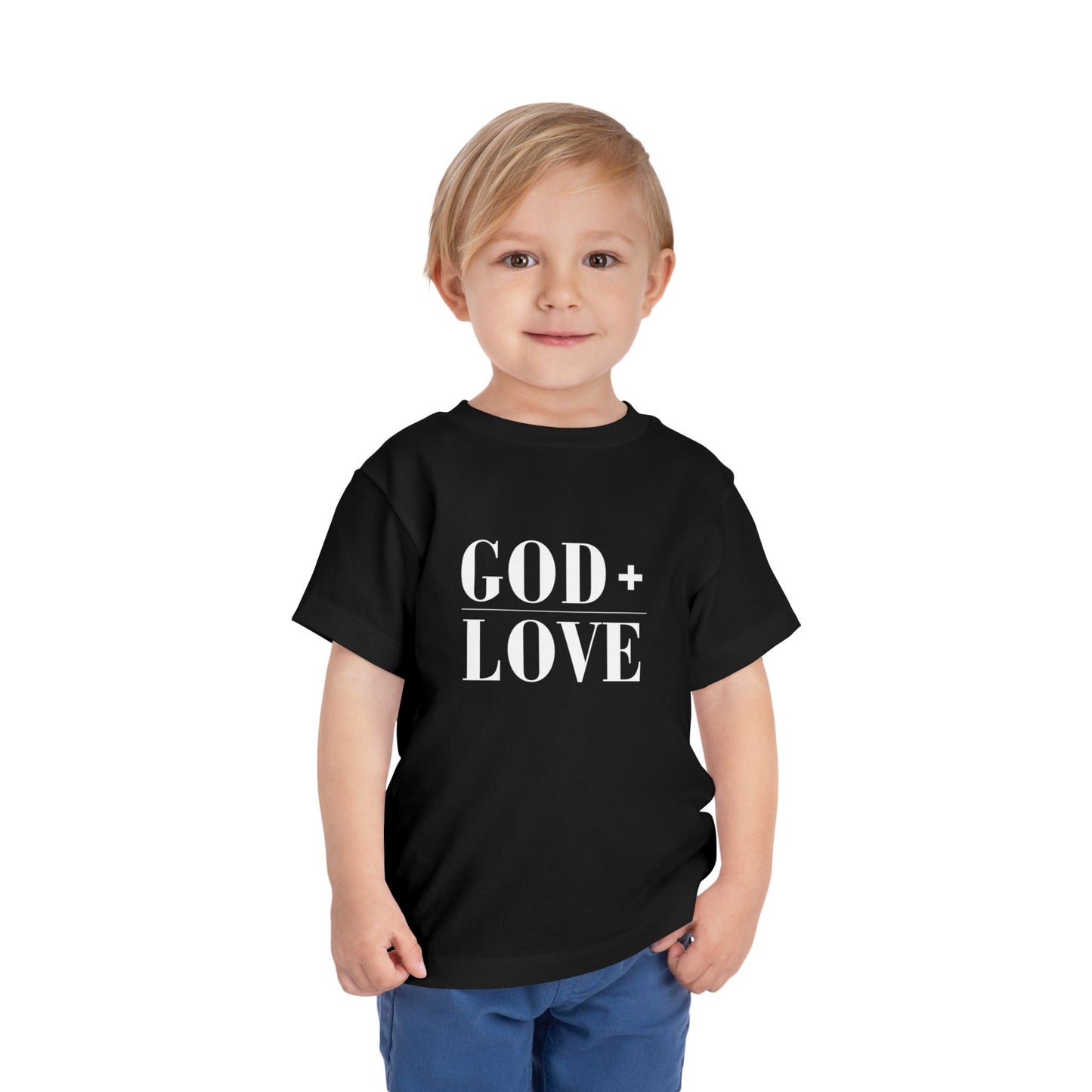 God + Love Statement Tee – Toddler