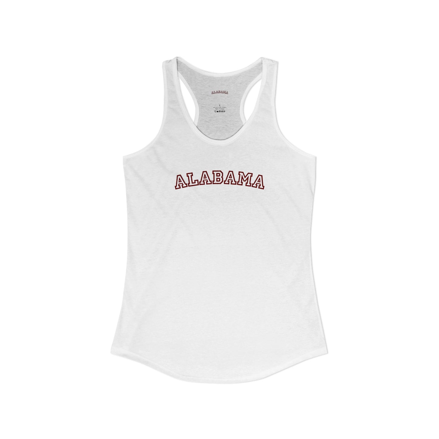 Alabama Varsity Graphic Tank | Retro Alabama Shirt | Southern Game Day Tee | Trendy College Style Shirt | State Pride Tee