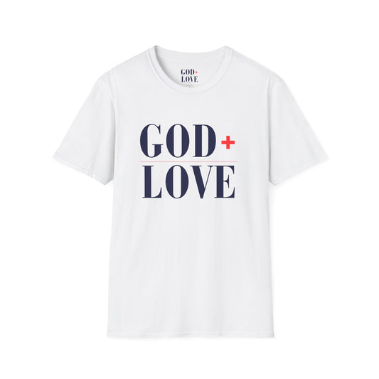 USA God Bless Love Statement Tee – ADULT