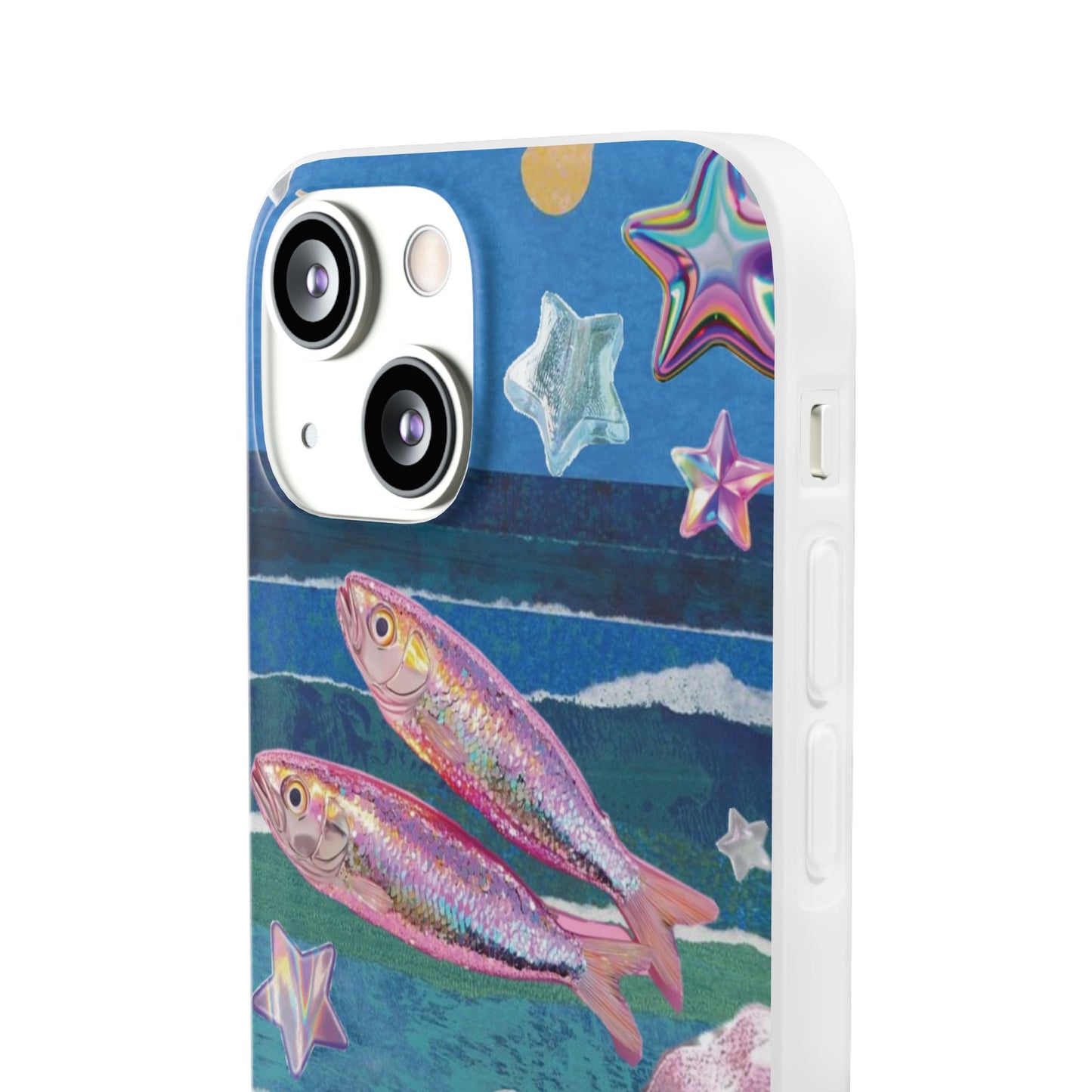 Iridescent Seashell Phone Case | Mermaidcore Ocean Aesthetic Case