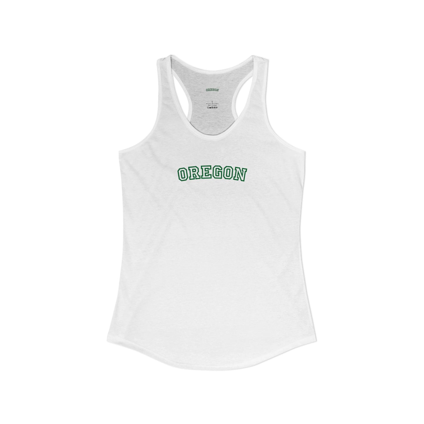 Oregon Varsity Graphic Tank | Retro Oregon Shirt | Pacific Northwest Aesthetic Tee | Trendy State Pride Shirt