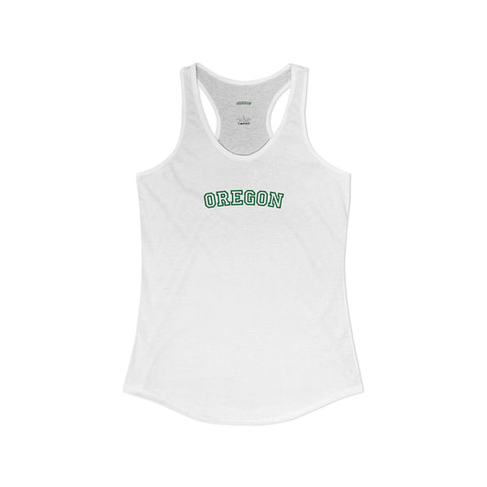 Oregon Varsity Graphic Tank | Retro Oregon Shirt | Pacific Northwest Aesthetic Tee | Trendy State Pride Shirt