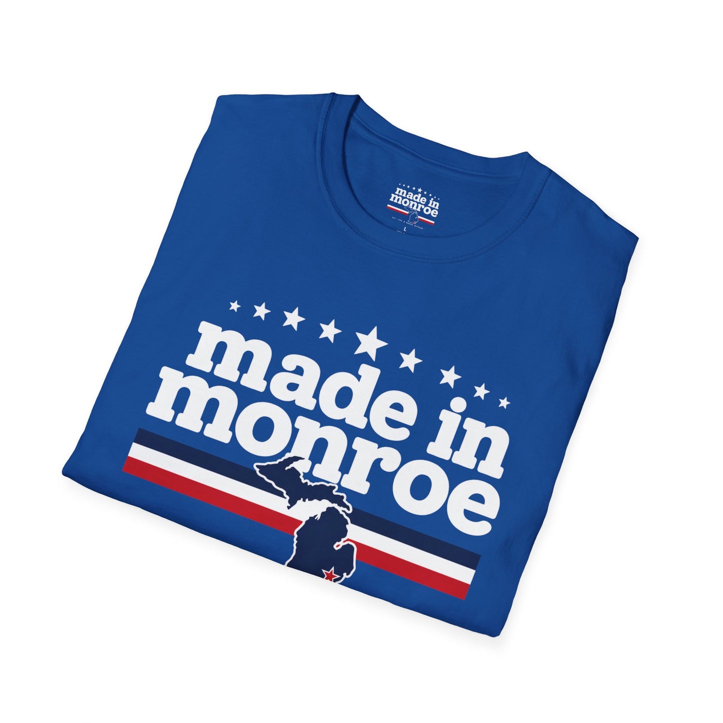 Made in Monroe Vintage Hometown Graphic T-Shirt- ADULT