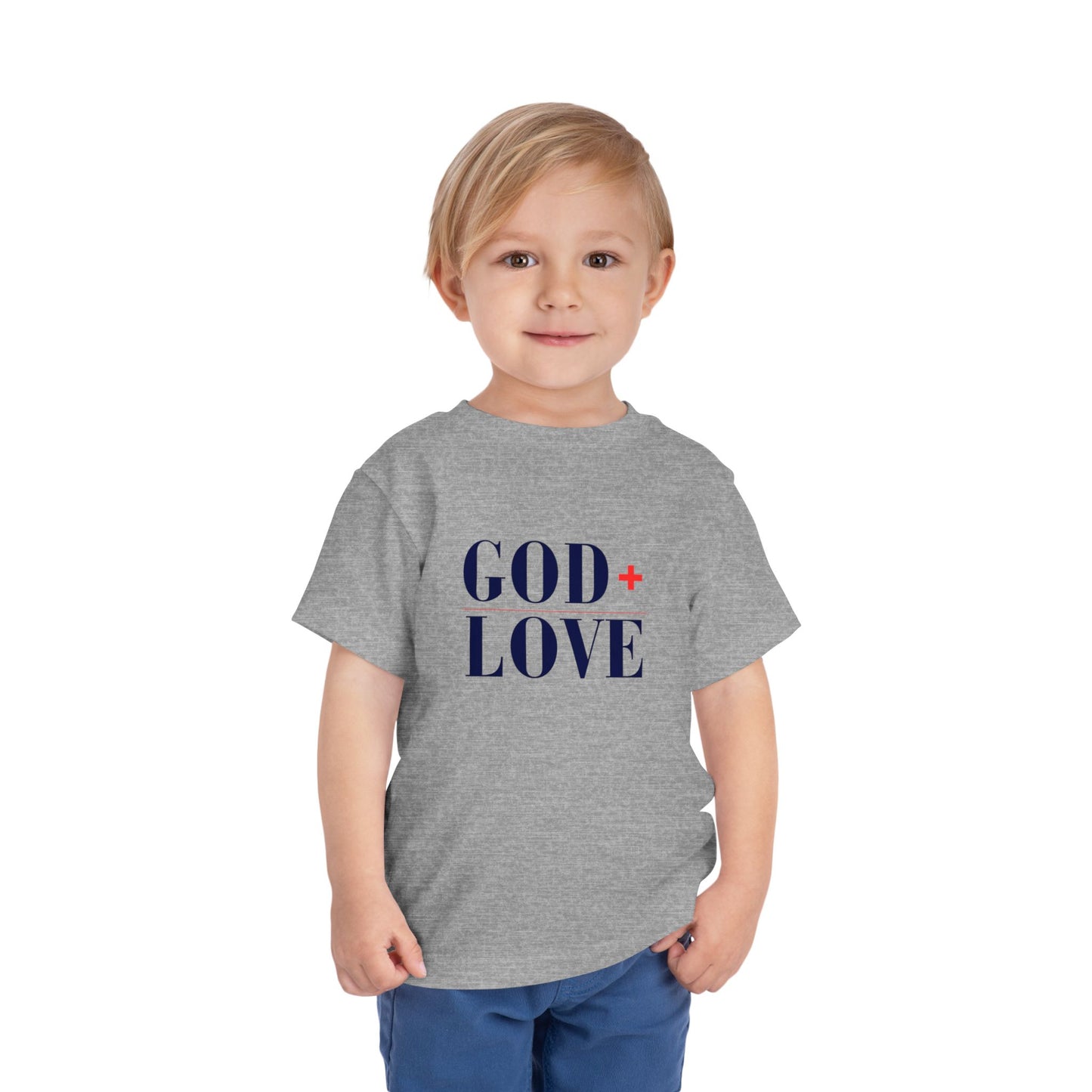 USA God Bless Love Statement Tee – TODDLER