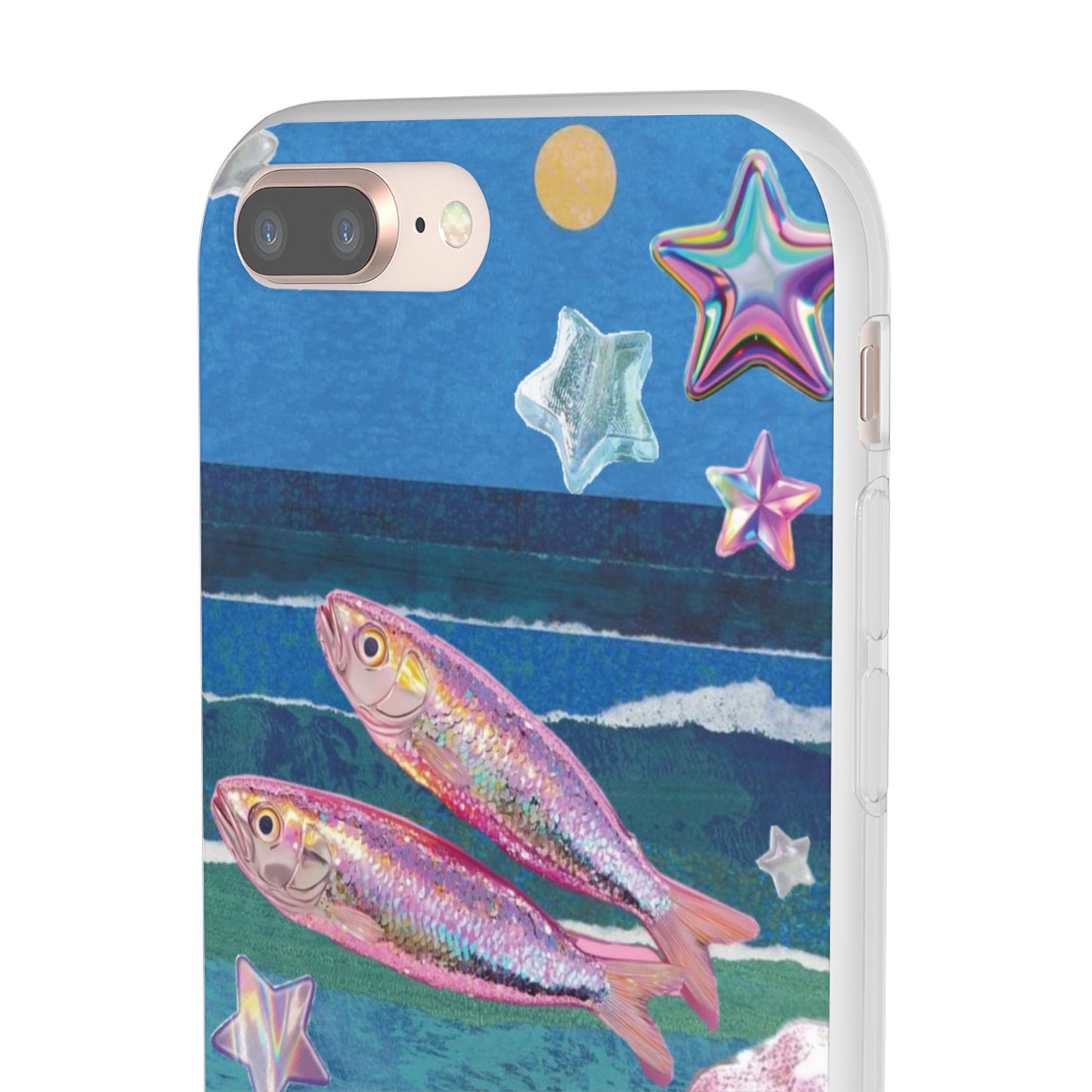 Iridescent Seashell Phone Case | Mermaidcore Ocean Aesthetic Case