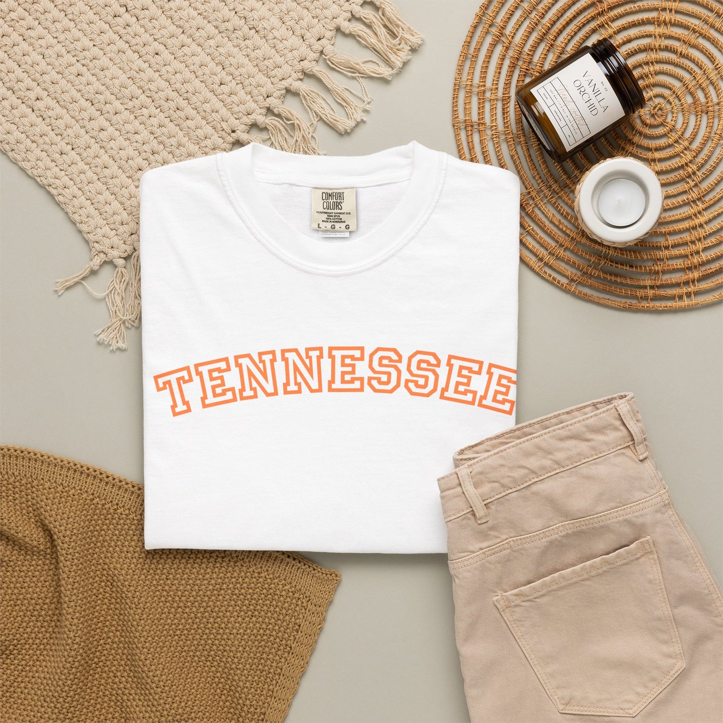 Tennessee Varsity Graphic Tee | Retro Tennessee Shirt | Southern Aesthetic Tee | Trendy College Style Shirt | Game Day Tee