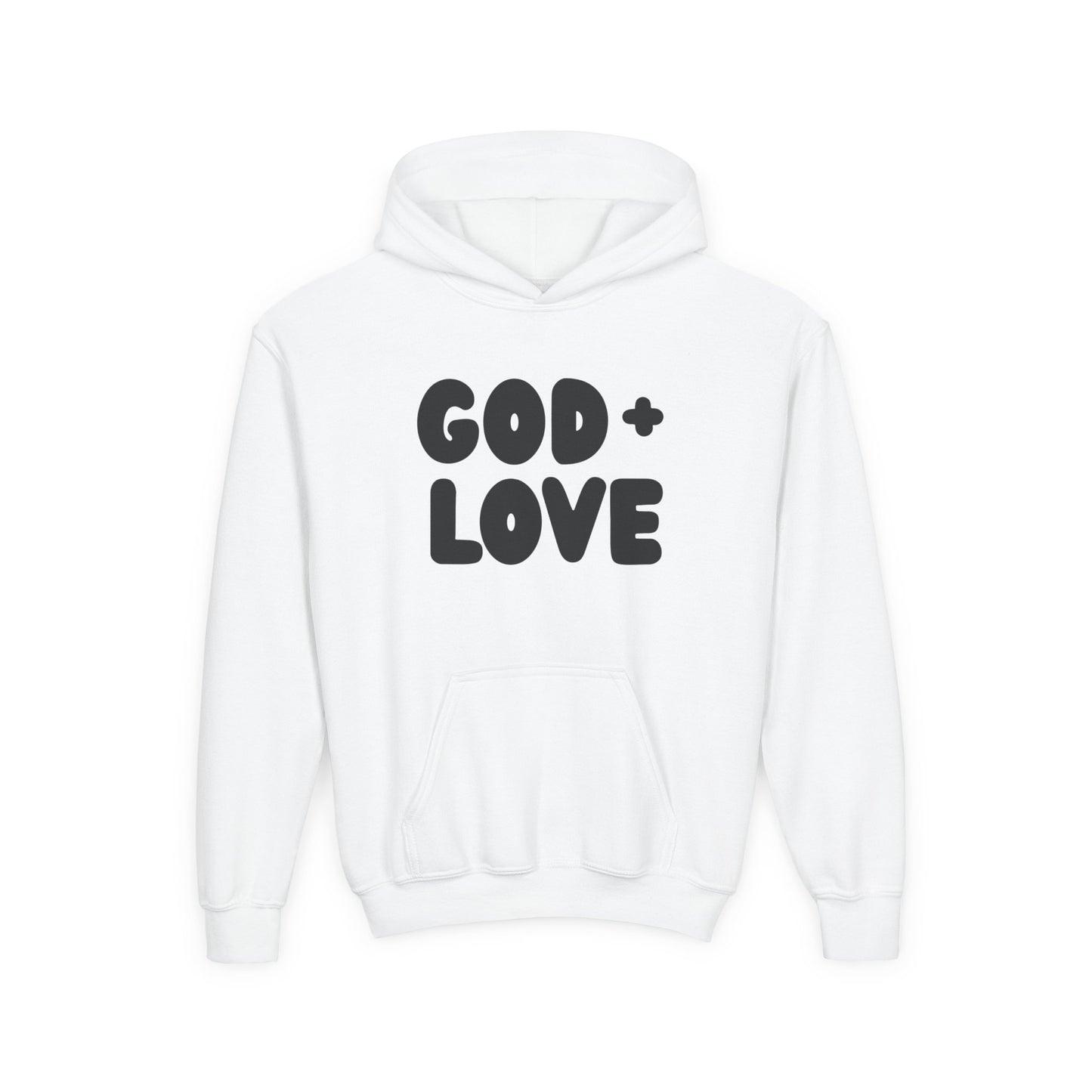 God + Love “Beautiful By Design" Youth Hoodie | Bold, Kind & Confident