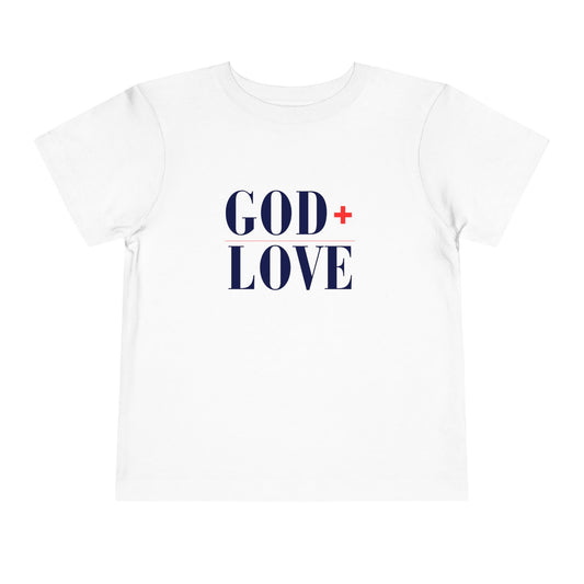 USA God Bless Love Statement Tee – TODDLER