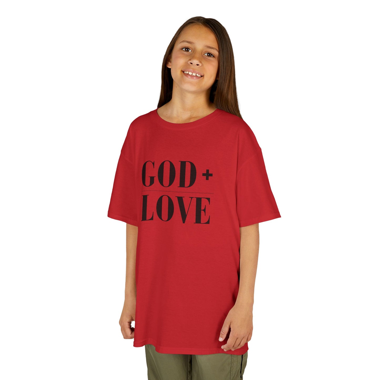 God + Love Statement Tee – Youth