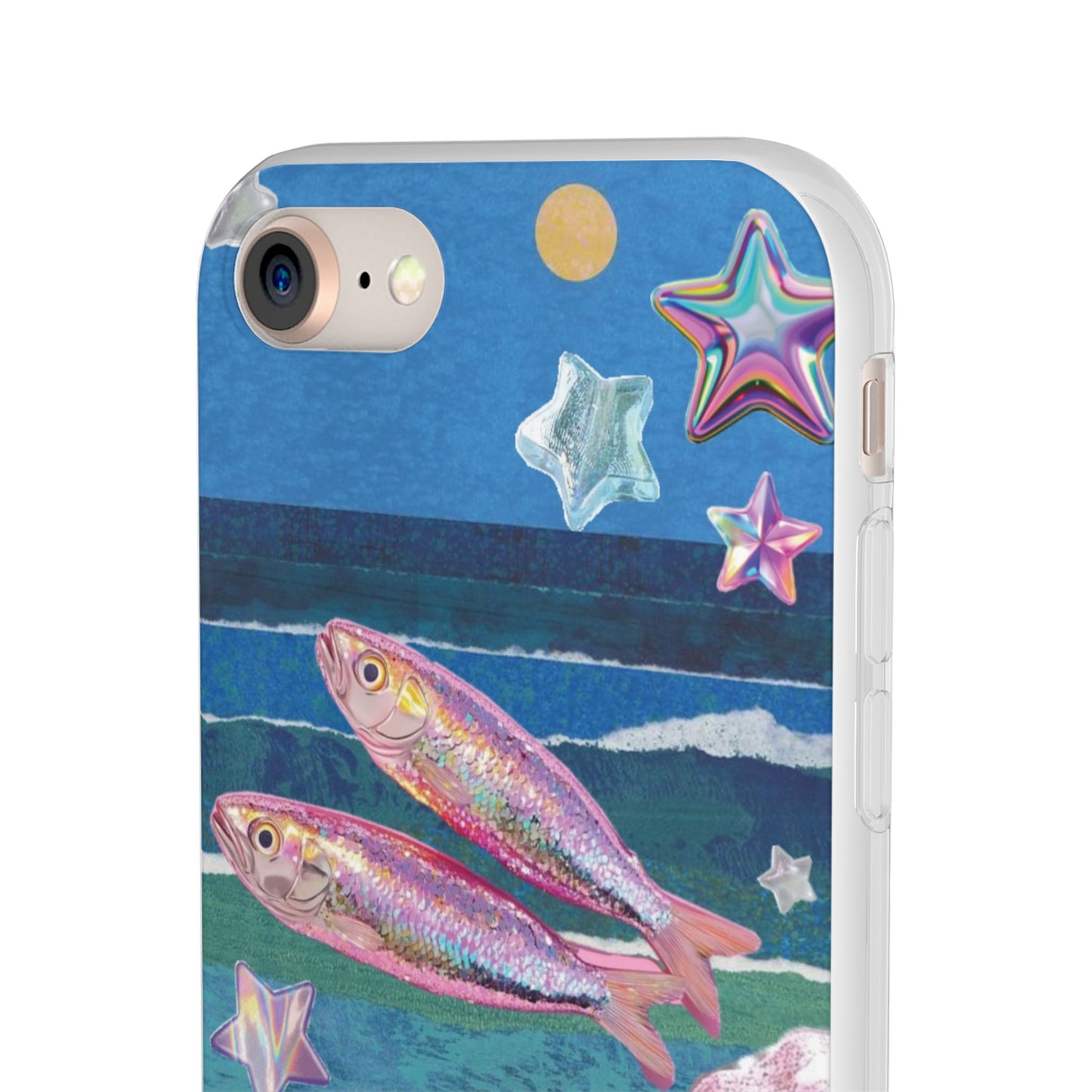 Iridescent Seashell Phone Case | Mermaidcore Ocean Aesthetic Case