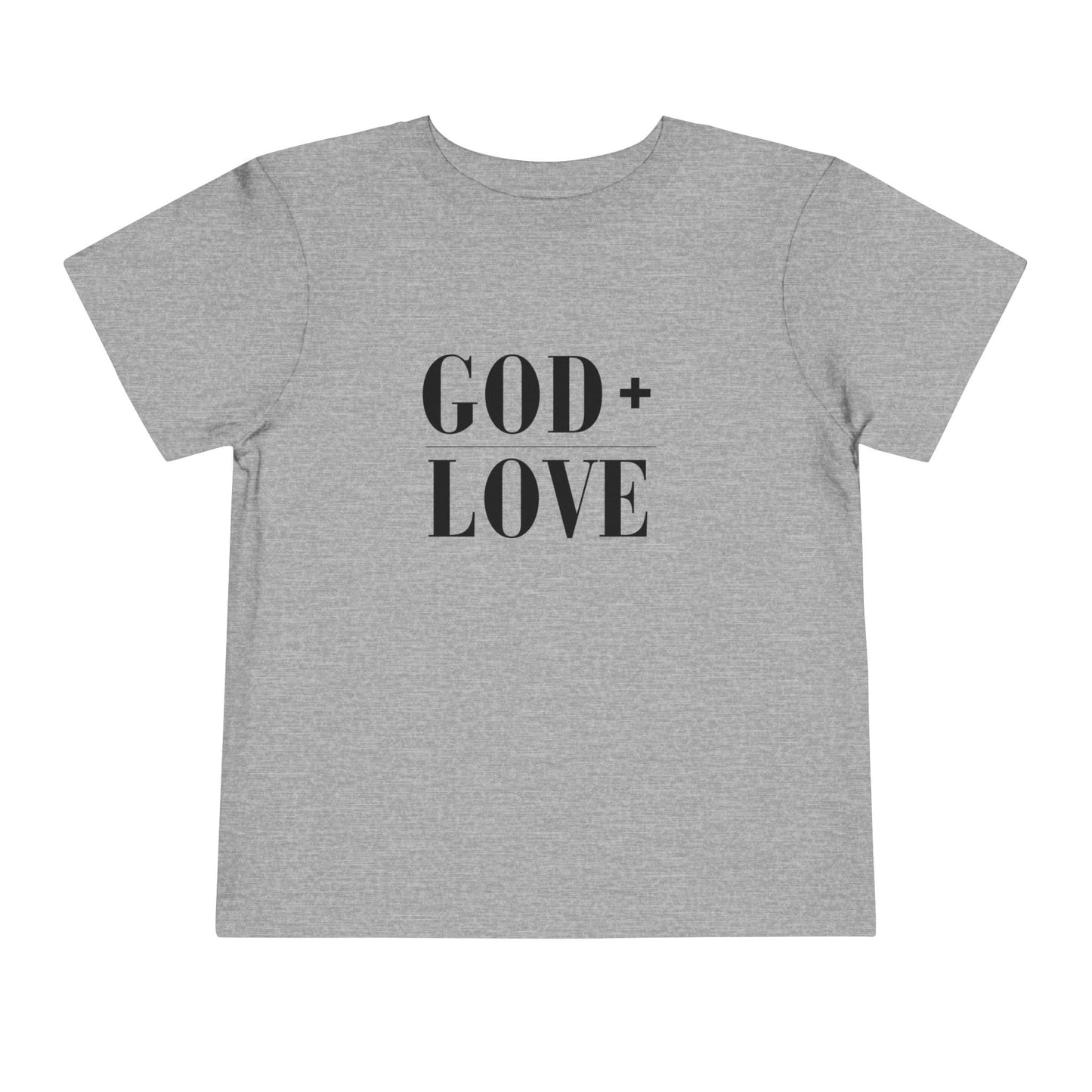 God + Love Statement Tee – Toddler