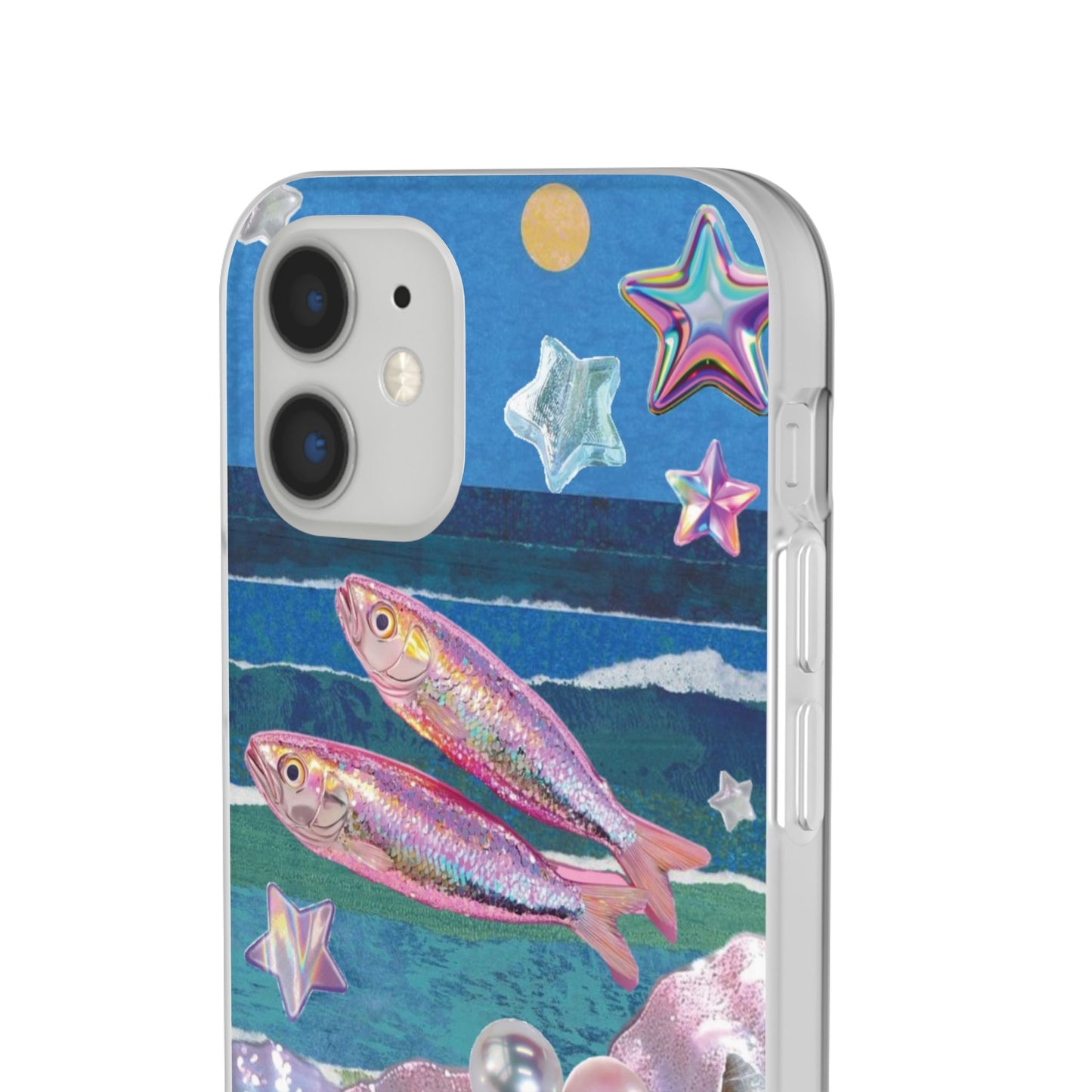 Iridescent Seashell Phone Case | Mermaidcore Ocean Aesthetic Case