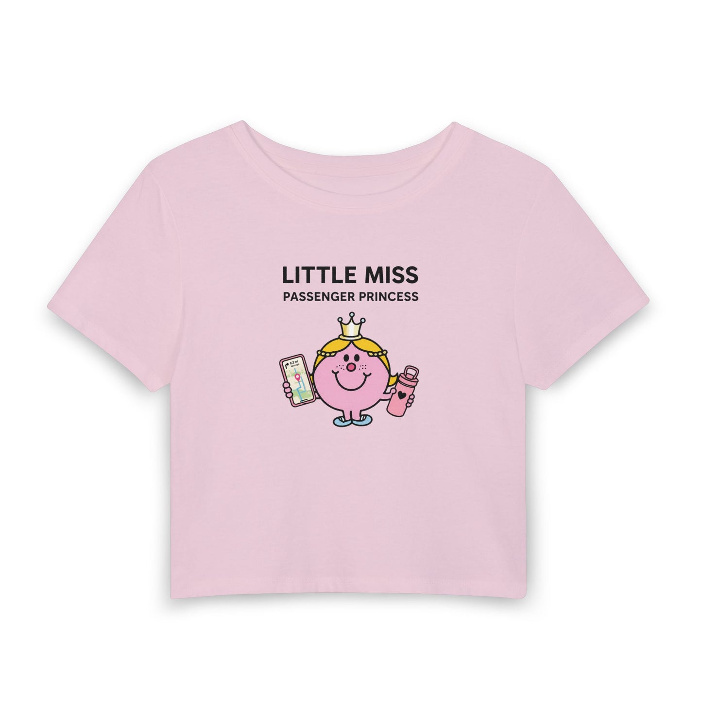Little Miss Passenger Princess Baby Tee | Cute Coquette Graphic Tee