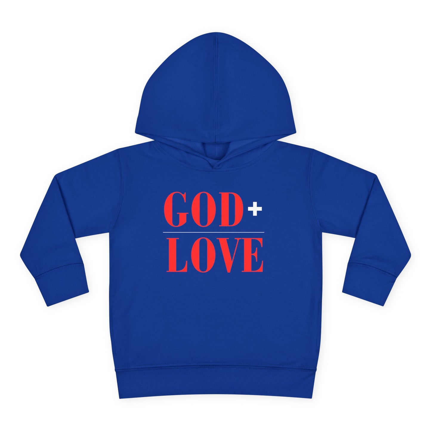 USA God Bless Love Statement Hoodie – Toddler