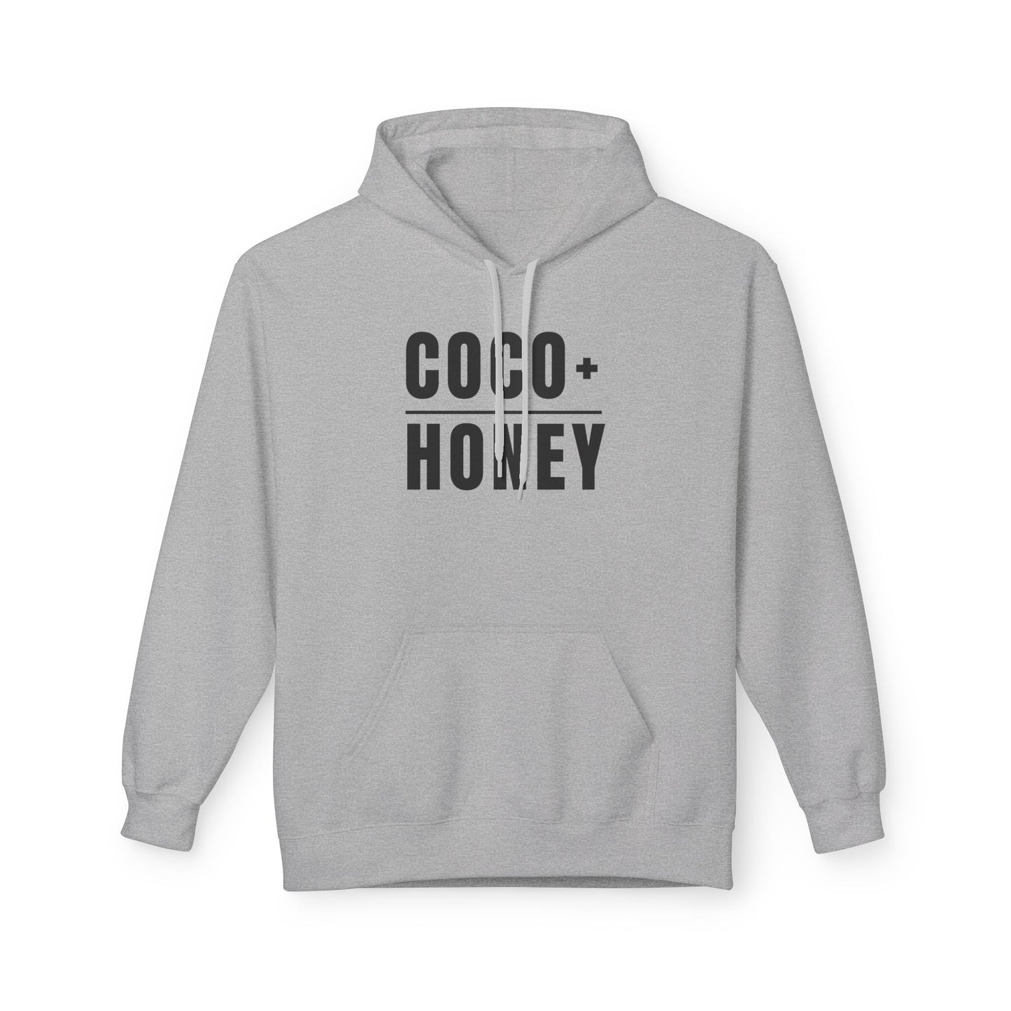 COCO + HONEY Signature Hoodie | Everyday It Girl Graphic Hoodie-Black