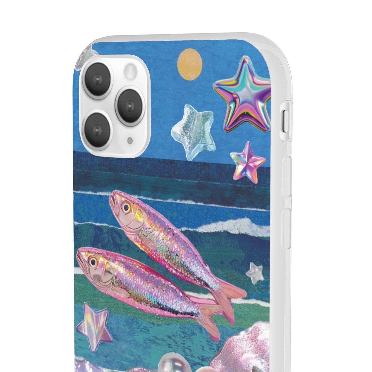 Iridescent Seashell Phone Case | Mermaidcore Ocean Aesthetic Case