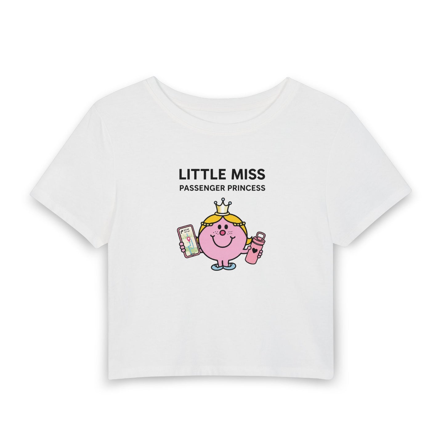 Little Miss Passenger Princess Baby Tee | Cute Coquette Graphic Tee