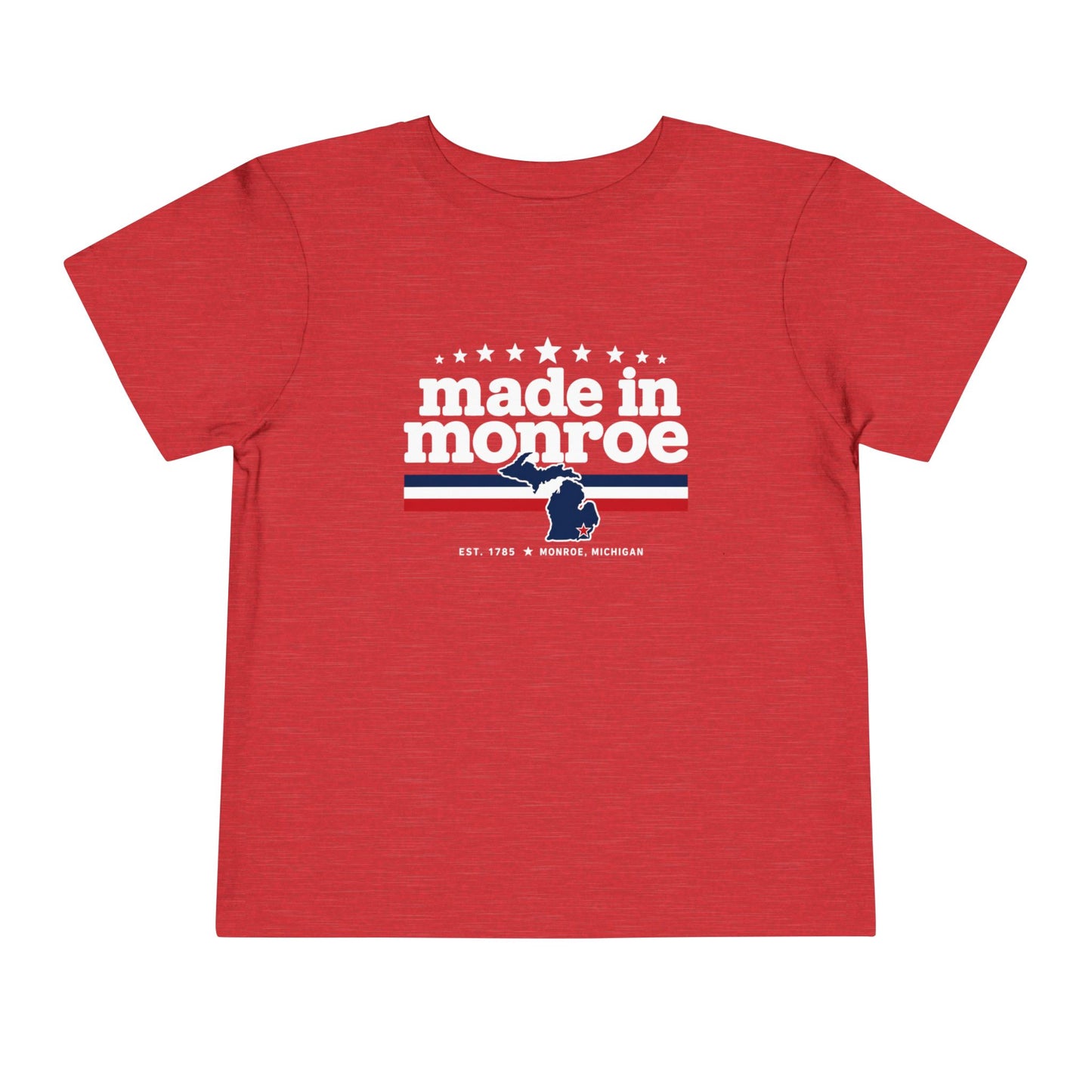 Made in Monroe Vintage Hometown Graphic T-Shirt- TODDLER