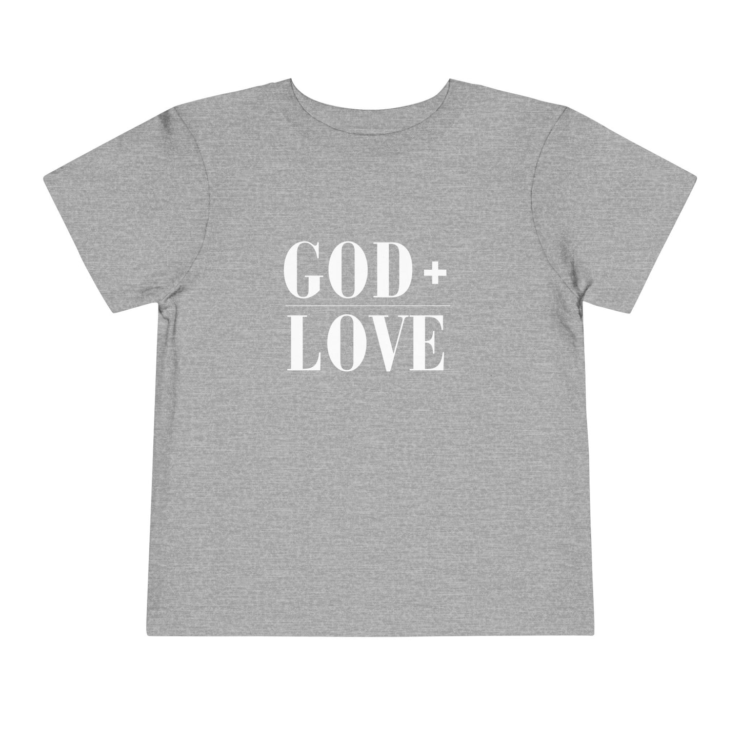 God + Love Statement Tee – Toddler