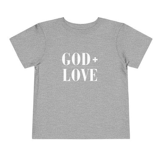 God + Love Statement Tee – Toddler