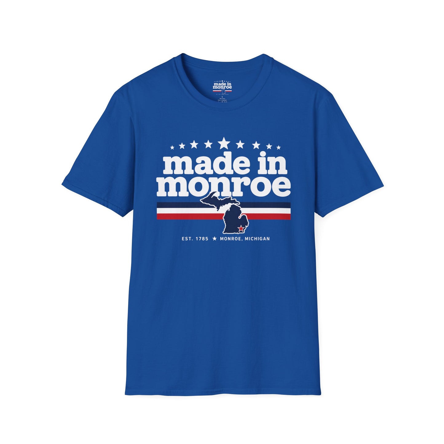 Made in Monroe Vintage Hometown Graphic T-Shirt- ADULT