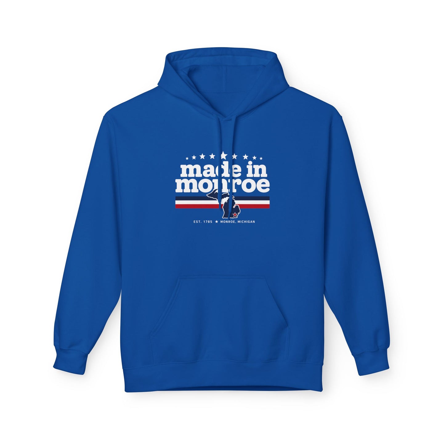 Made in Monroe Vintage Hometown Hoodie- Adult