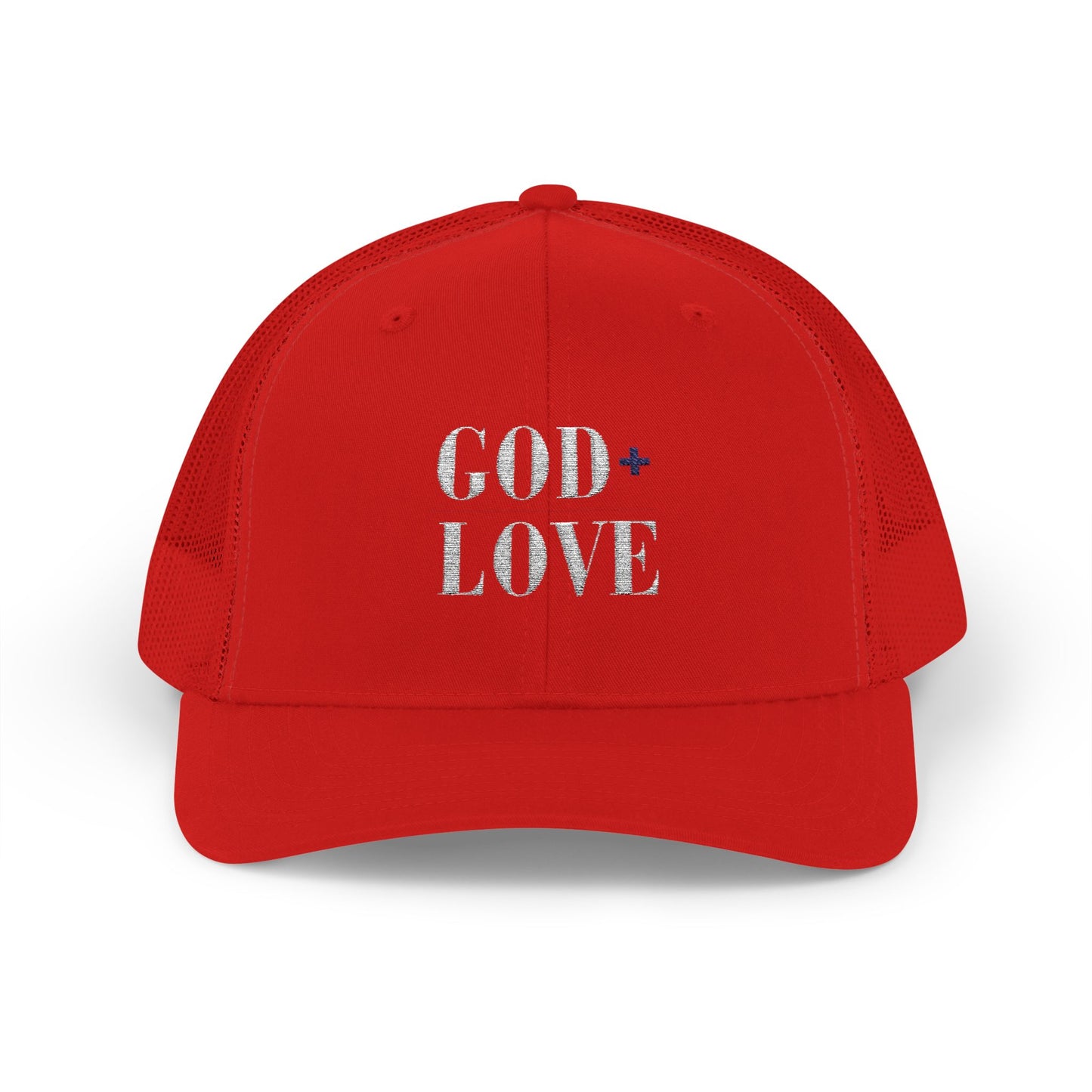 God + Love USA Trucker Hat | Faith + Freedom Snapback Cap