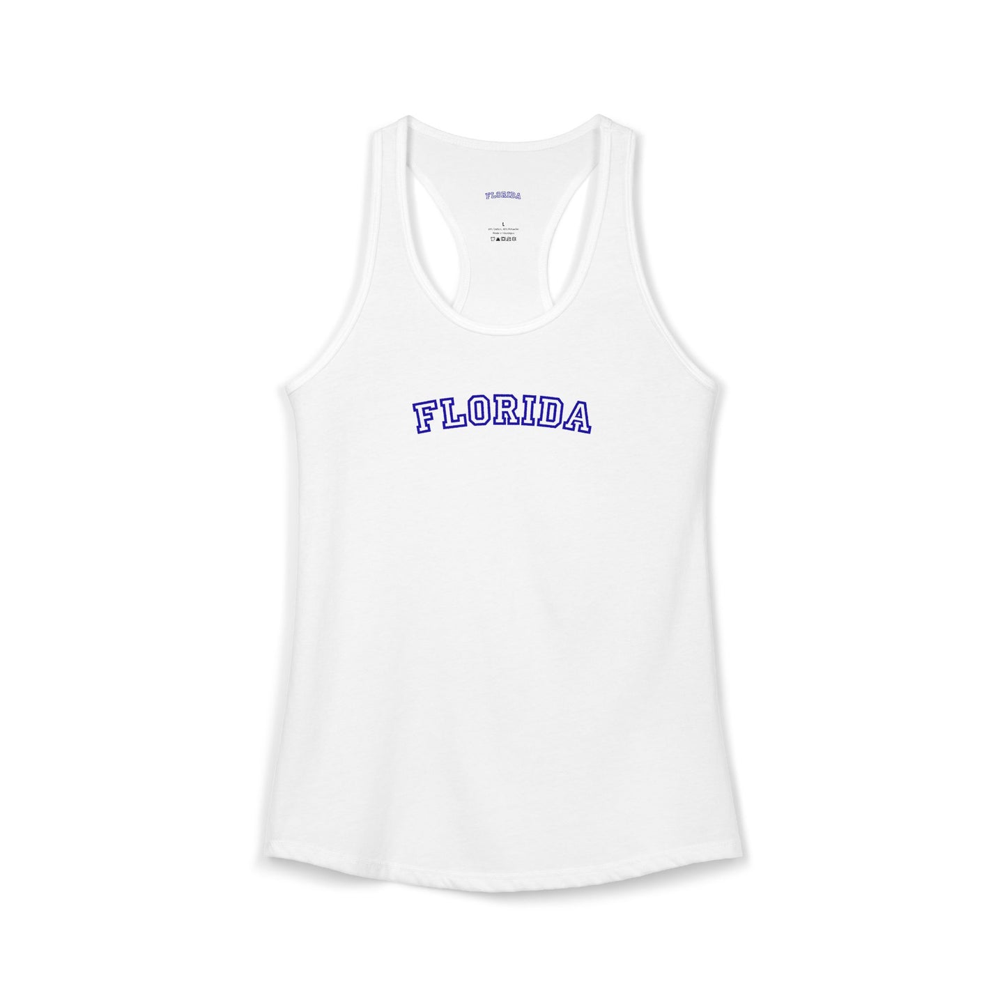 Florida Varsity Graphic Tank | Retro Florida Shirt | Trendy Beach Aesthetic Tee | College Style State Shirt