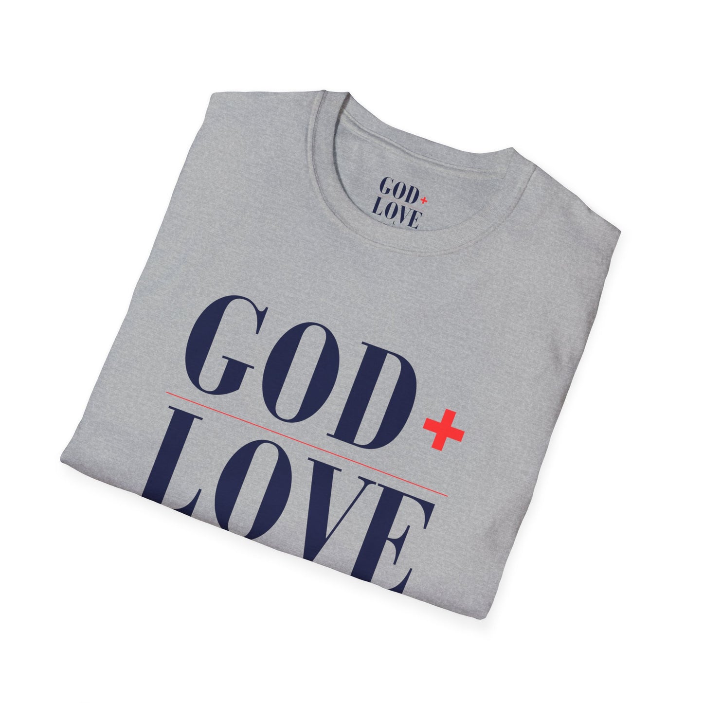 USA God Bless Love Statement Tee – ADULT