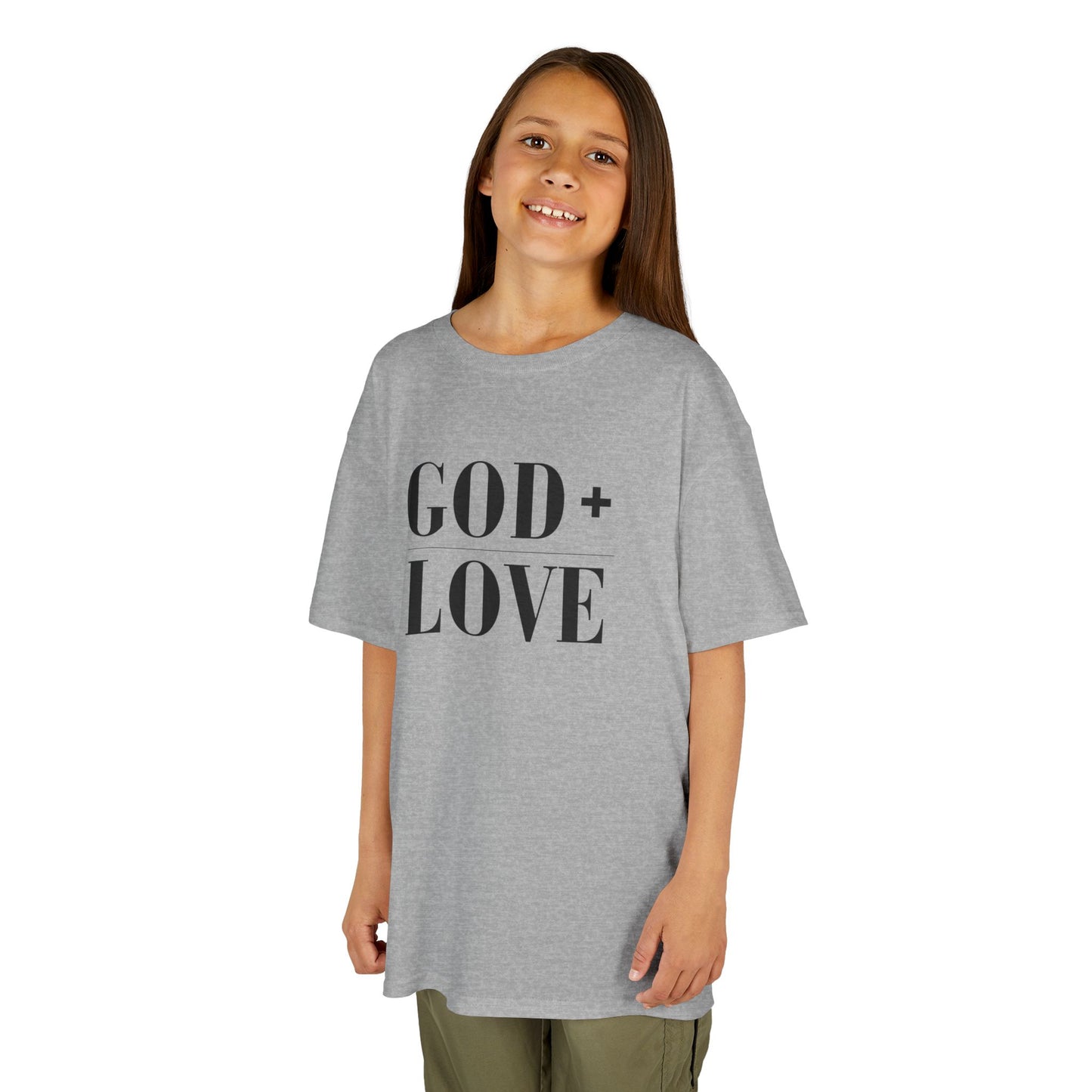 God + Love Statement Tee – Youth