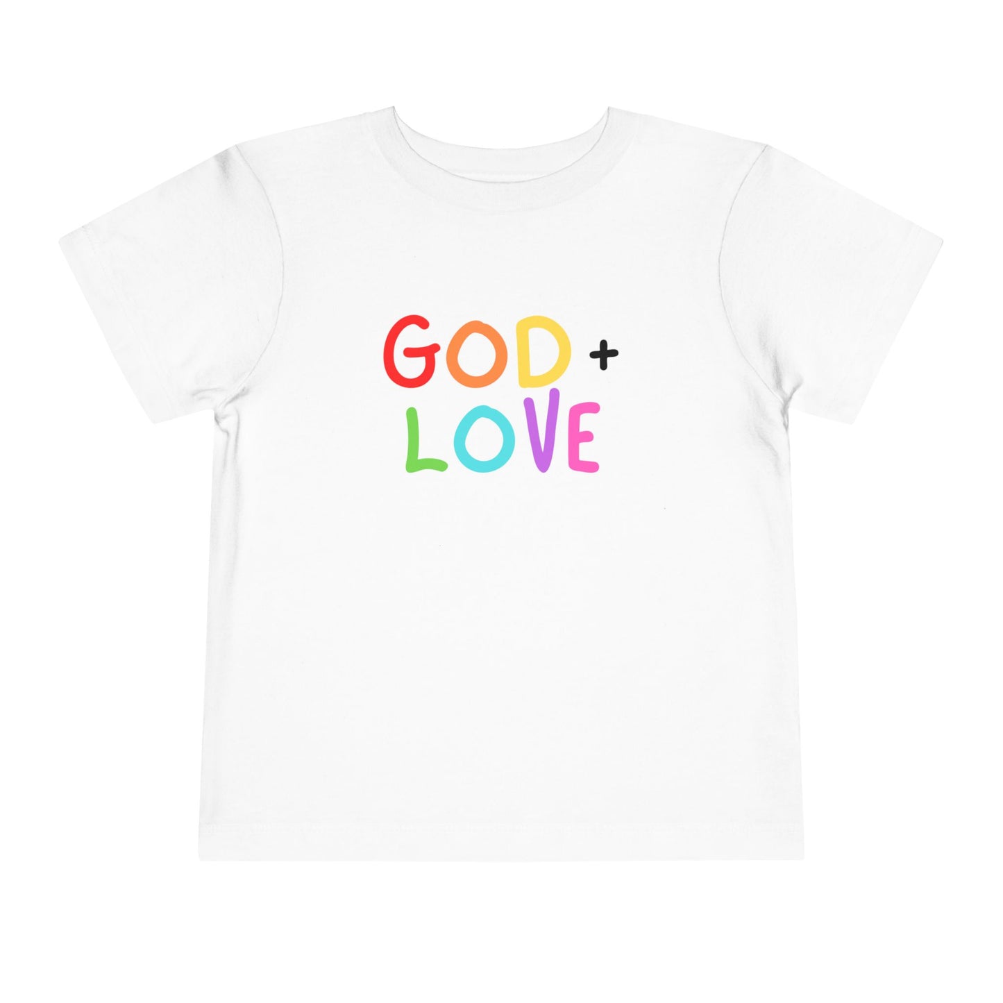 God + Love Color Statement Tee – Toddler