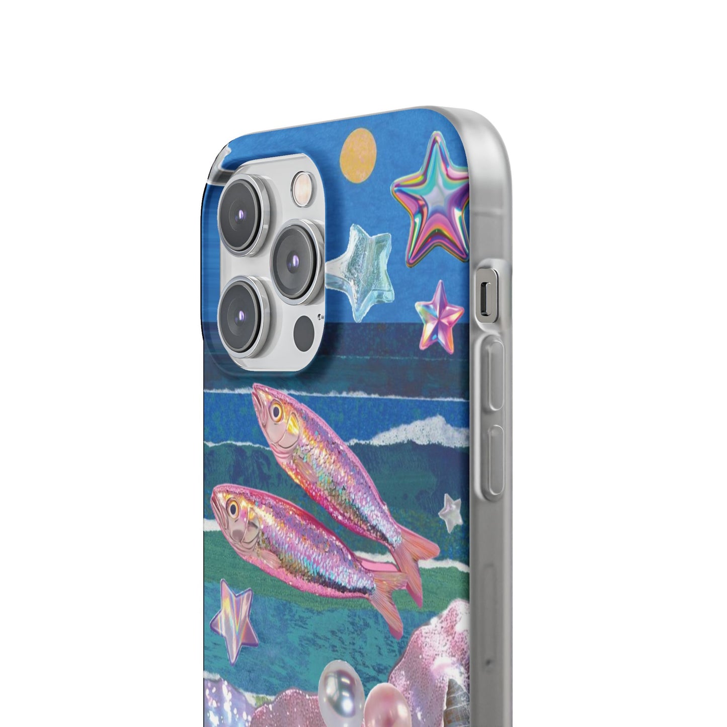 Iridescent Seashell Phone Case | Mermaidcore Ocean Aesthetic Case