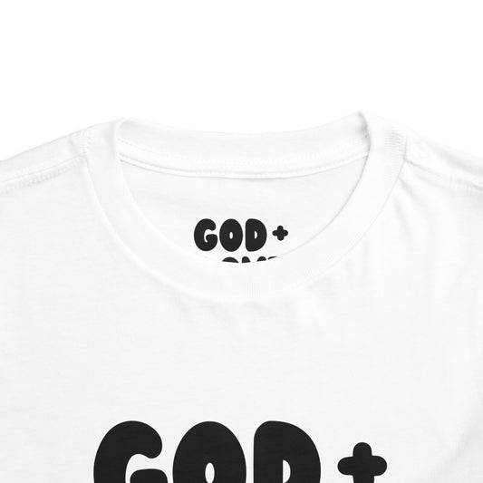 God + Love “Beautiful By Design" Toddler Tee