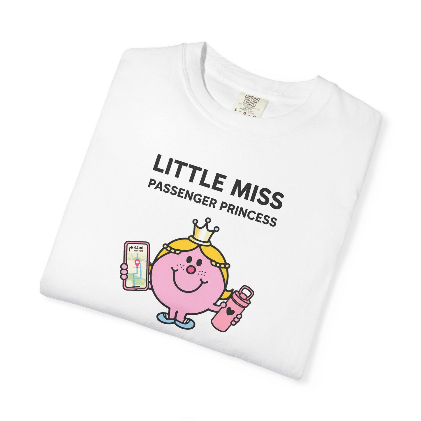 Little Miss Passenger Princess Shirt | Funny Girly Graphic Tee | Cute Y2K Coquette T-Shirt