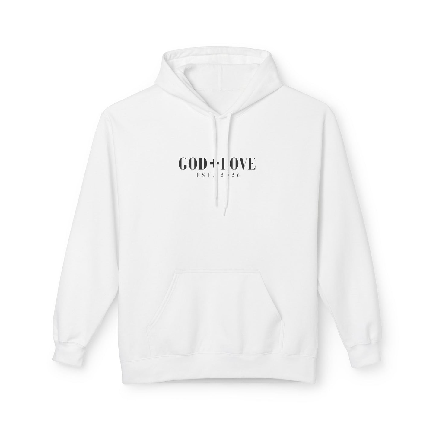 God + Love Soft Statement Faith Hoodie