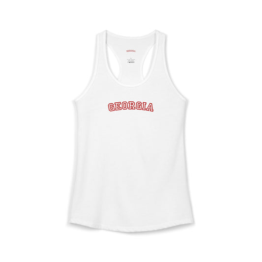 Georgia Varsity Graphic Tank | Retro Georgia Shirt | Southern Aesthetic Tee | Trendy College Style Shirt