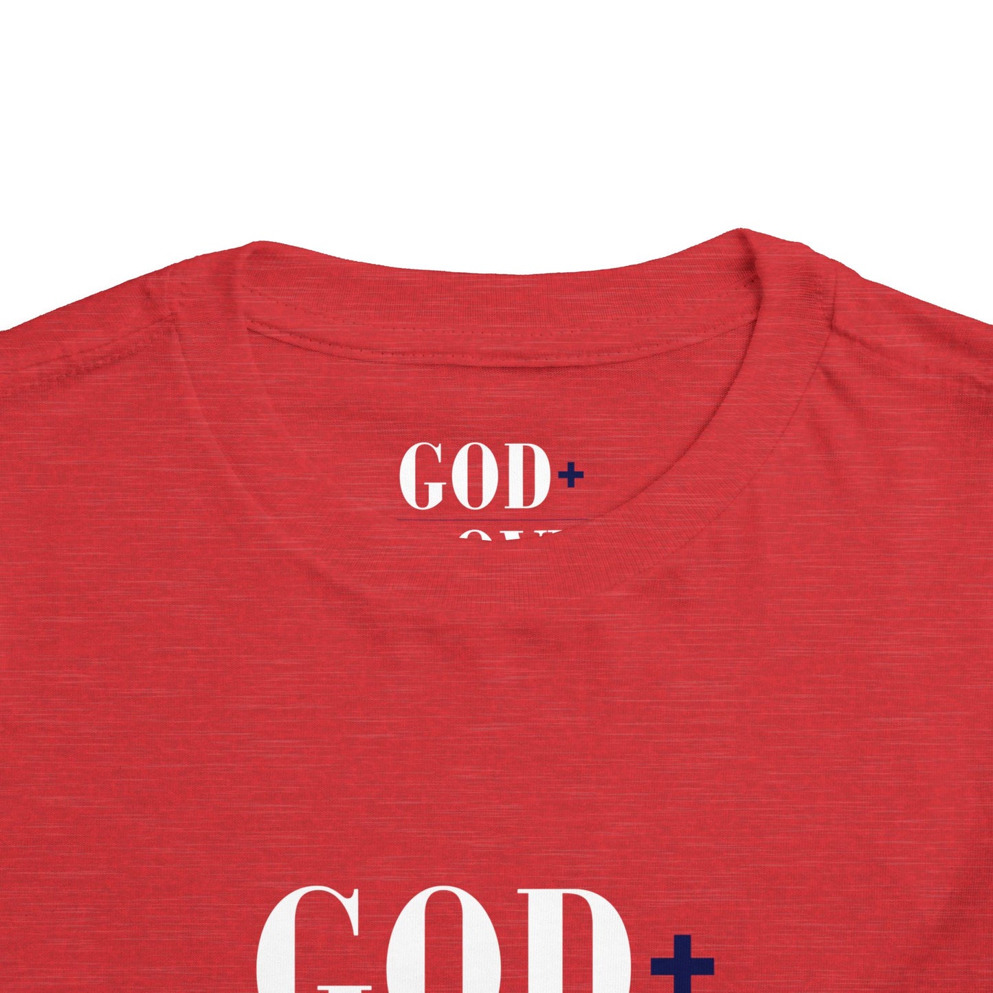 USA God Bless Love Statement Tee – TODDLER