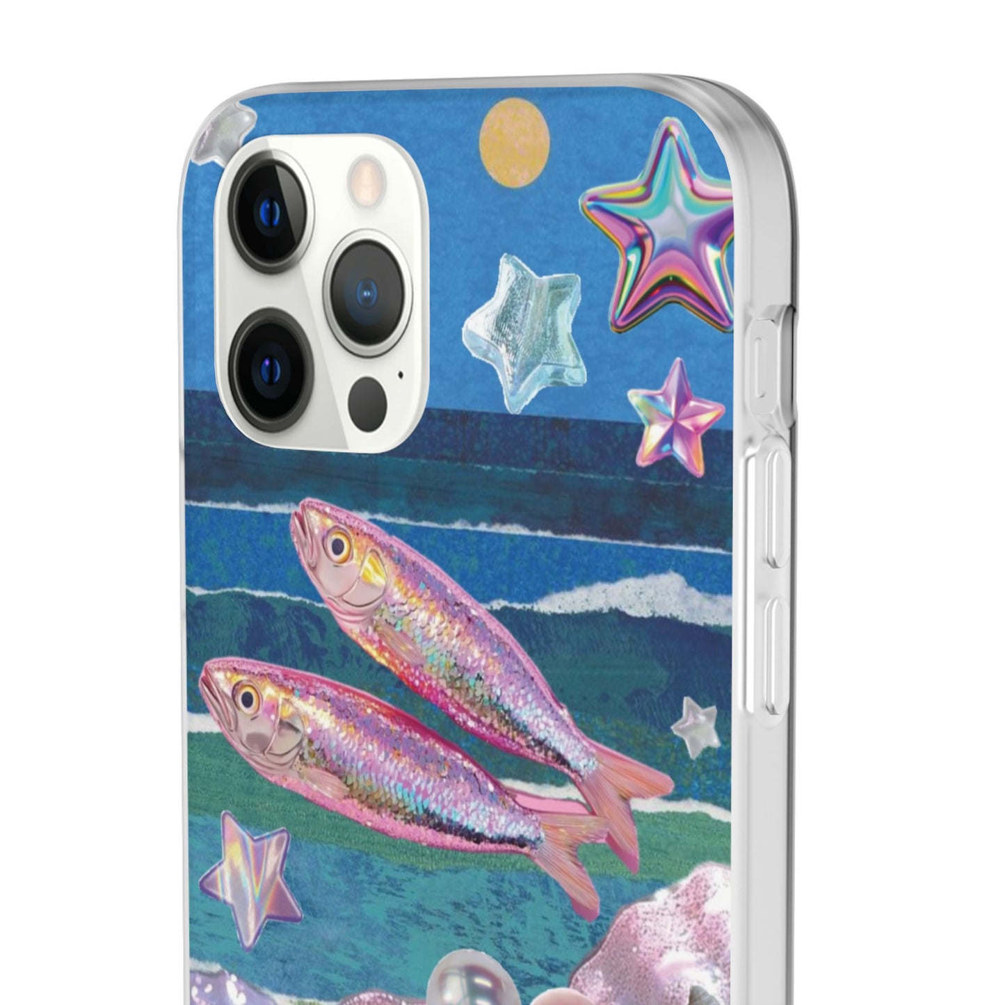Iridescent Seashell Phone Case | Mermaidcore Ocean Aesthetic Case