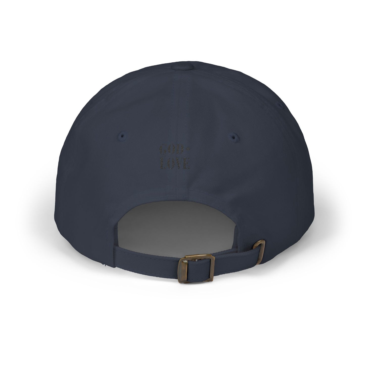 God + Love Statement Hat | Faith-Based Adjustable Dad Cap