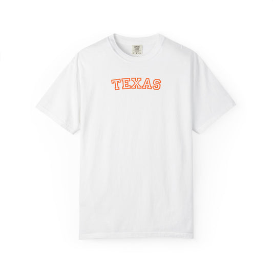 Texas Varsity Graphic Tee | Retro Texas Shirt | Southern State Pride Shirt | Trendy College Style Tee | Texas Aesthetic Shirt