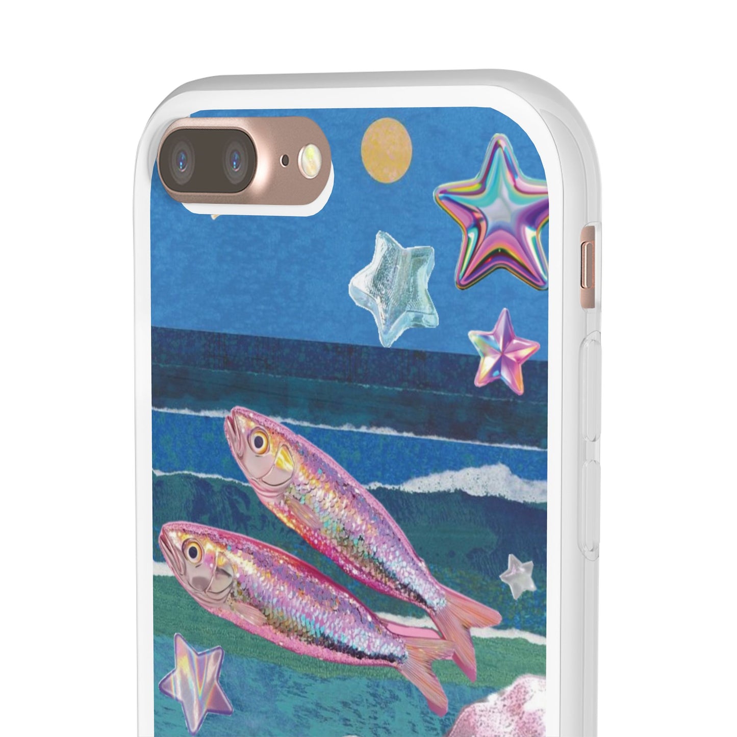 Iridescent Seashell Phone Case | Mermaidcore Ocean Aesthetic Case