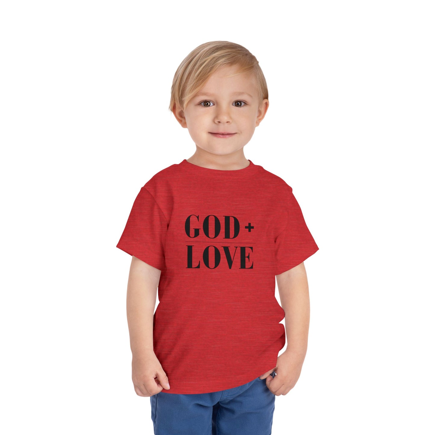 God + Love Statement Tee – Toddler